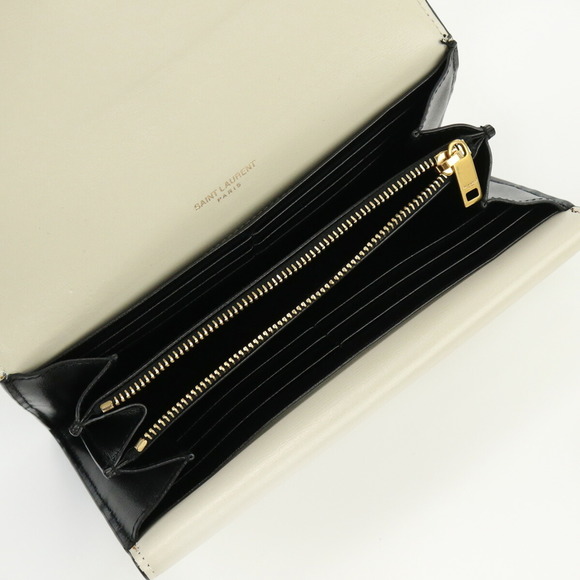 SAINT LAURENT Saint Laurent Sulpice Large Palm 553559 02G1W Long Wallet with ... - Picture 3 of 11